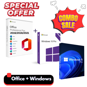 Microsoft Office & Windows License Key Combo Offer - 1 PC Lifetime
